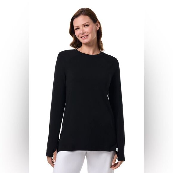 Coolibar • Dania UPF 50+ Long-Sleeve T-Shirt with Thumbholes - Picture 2 of 8
